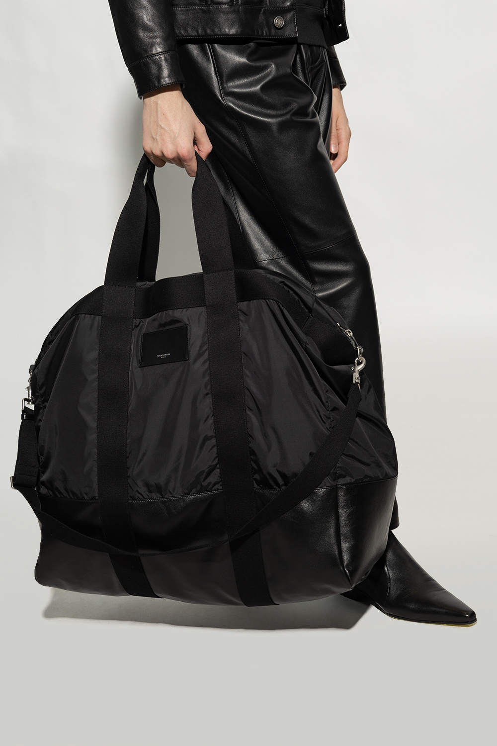 Saint Laurent Duffel bag with logo Men s Bags Vitkac